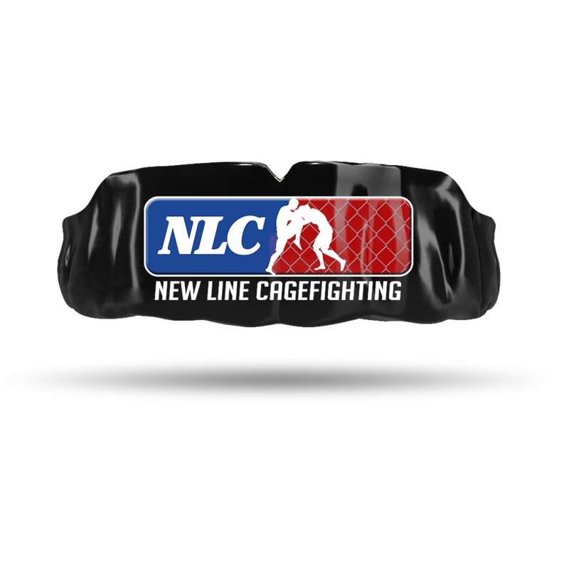 New Line Cagefighting Custom Mouthguard Black CustomFIT Guard – Graphic Logo – $69