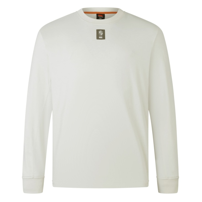 British & Irish Lions 25 Outback Long Sleeve Tee by Canterbury XS Off White