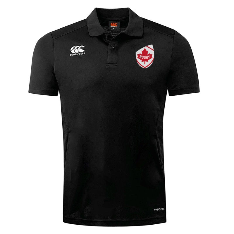 Canada Shield Club Dry Polo S Black
