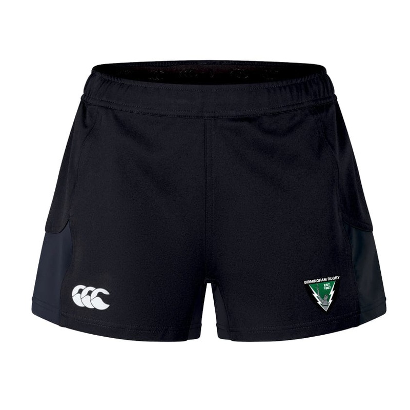 Birmingham Rugby Women’s Advantage Short 2.0 by Canterbury 6 Black