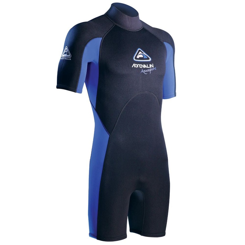 Adrenalin Aquasport Spring Suit Mens Wetsuit Blue XS