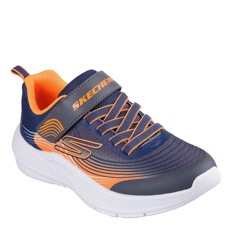 Skechers T Runners Child Boys C12 (30) Grey/Orange