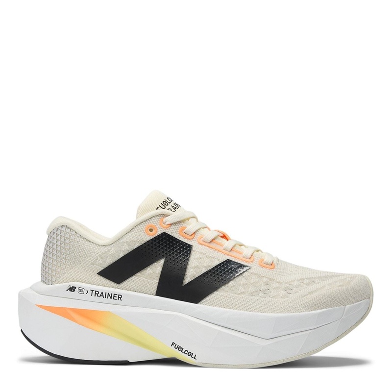New Balance Mens Fuelcell Supercomp V3 Trainers 9 (43) White/Mango