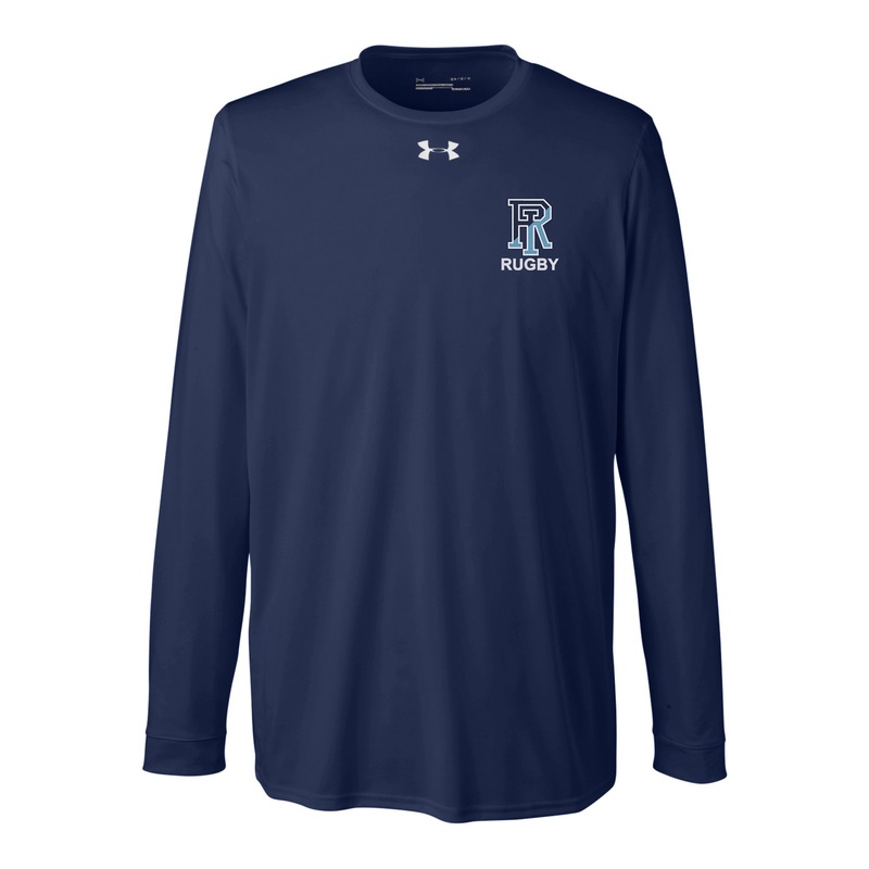 URI Rugby LS Locker T-Shirt Heather Grey Small