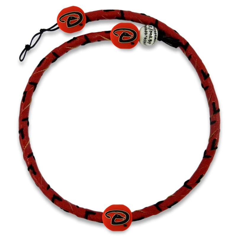 Gamewear Arizona Diamondbacks Red Frozen Rope Team Color Baseball Necklace