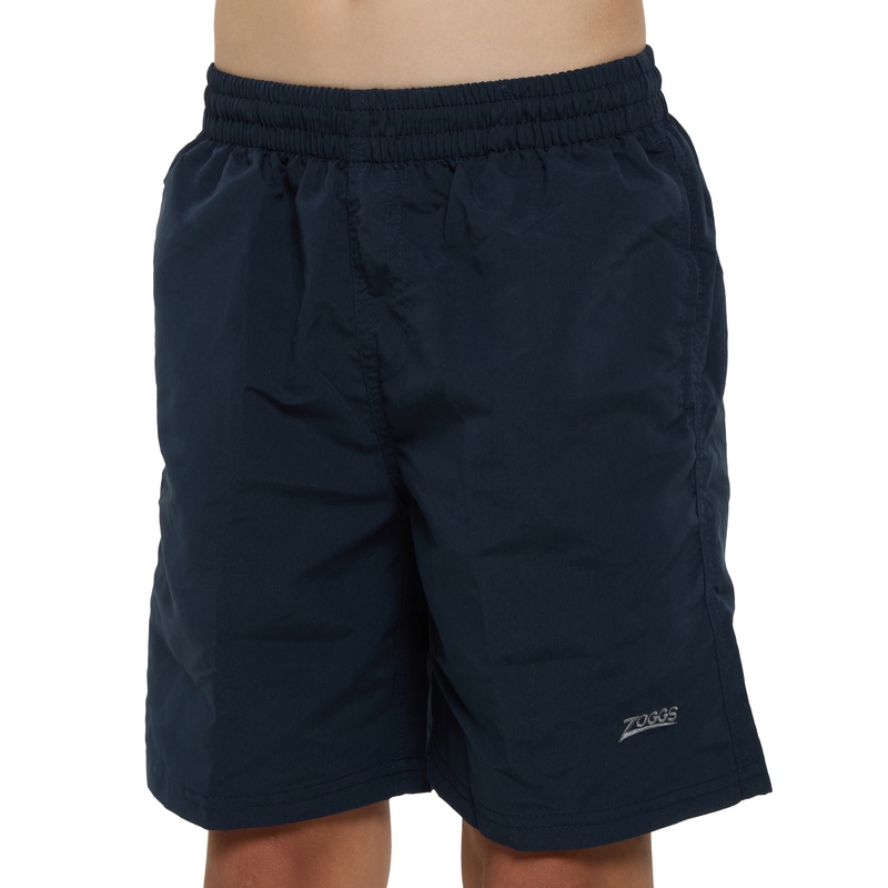 Zoggs Boys 15″ Penrith Swim Shorts – Navy Small Boys