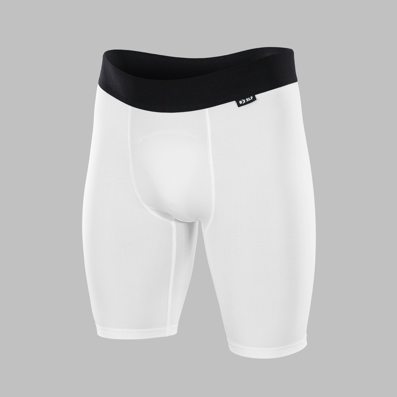 White Compression Shorts S White