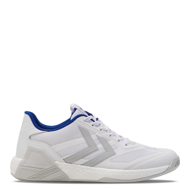 Hummel Mens Algiz V Handball Trainers 11 (46) White/Grey