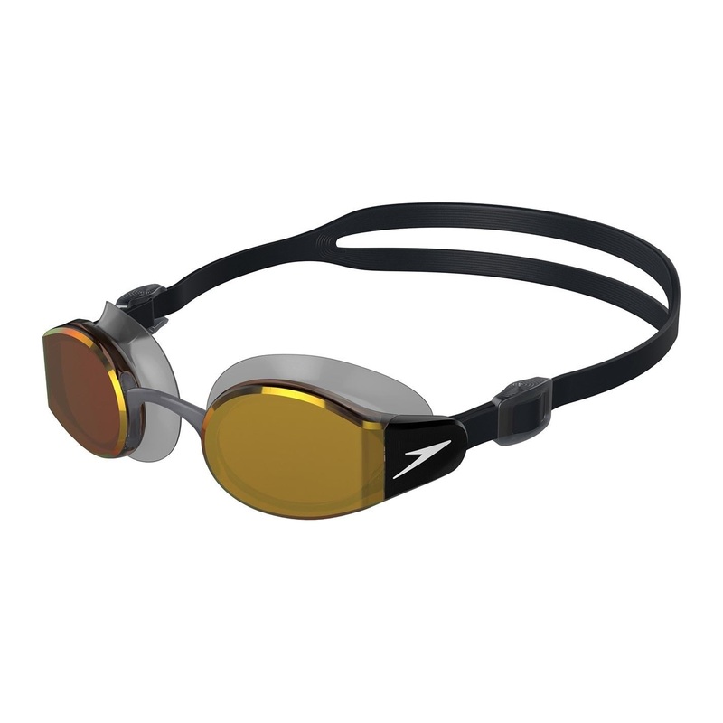 Speedo Mariner Pro Mirror Goggles One Size Black/Gold
