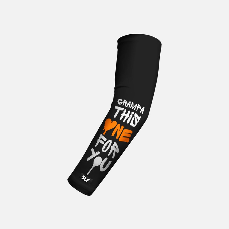 Grampa This One For You Kids Arm Sleeve Slim Black