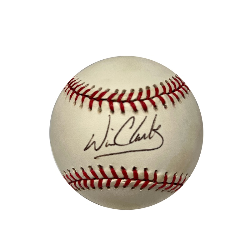 Will Clark Autographed Baseball – Player’s Closet Project
