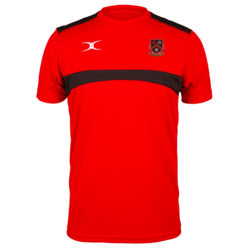 Bradford & Bingley RFC Adult’s Red / Black Photon Tee XS