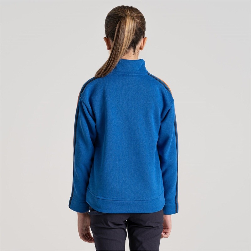 Craghoppers Rey Funnel Neck Regular Fit Sweatshirt 3-4 Yrs Bolt Blue