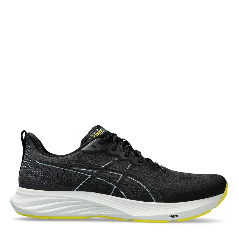 Asics Mens Dynablast 4 Running Shoes 7 (41,5) Black/Grey