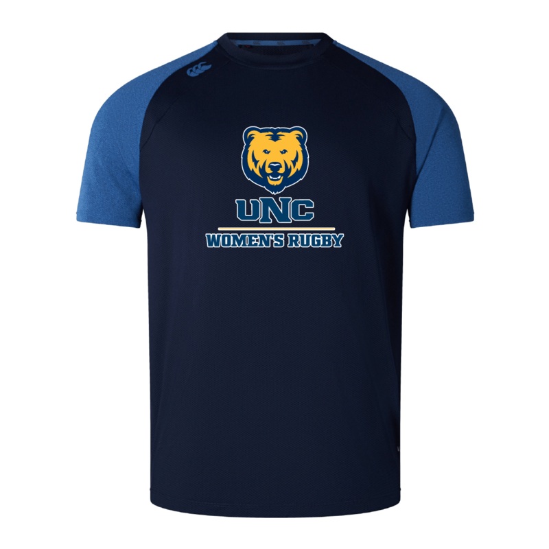 University of Northern Colorado Women Elite Training Tee by Canterbury XS Navy