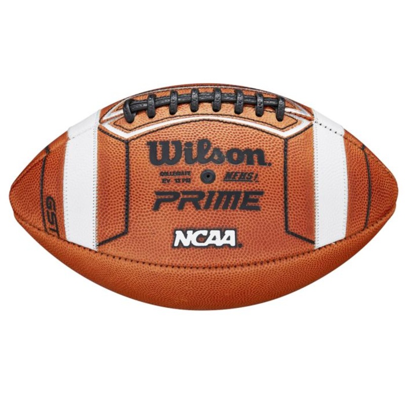 Wilson GST Prime Official Size NCAA BLEM Football Official