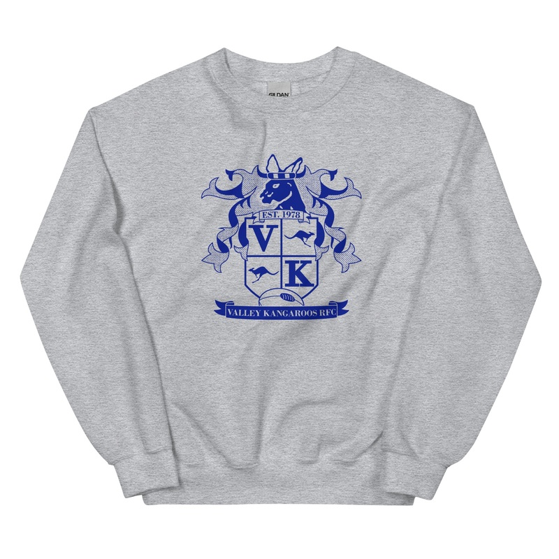 Valley Kangaroos Unisex Crewneck S