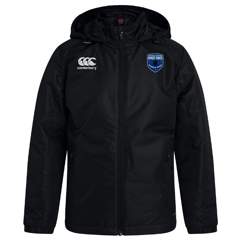 US Space Force Women’s Rugby Club Vaposhield Stadium Jacket by Canterbury S Black