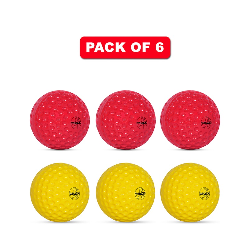 WHACK Bowling Machine Balls Bundle – Pack of 6x or 12x Pack of 6 Pink