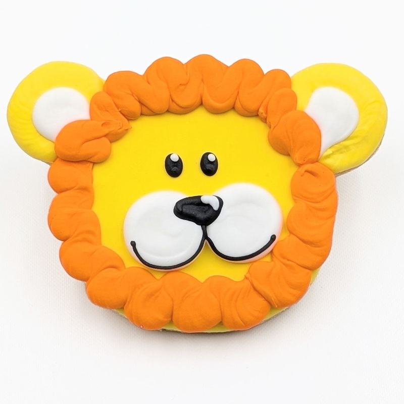 Lion Face Cookie