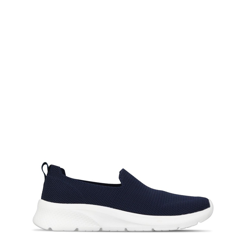 Slazenger Womens Zeal Slip On Shoes 8 (41) Navy/Pink