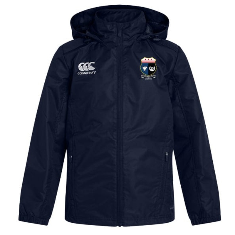 Washington Renegades Club Vaposhield Full Zip Rain Jacket by Canterbury XS Navy