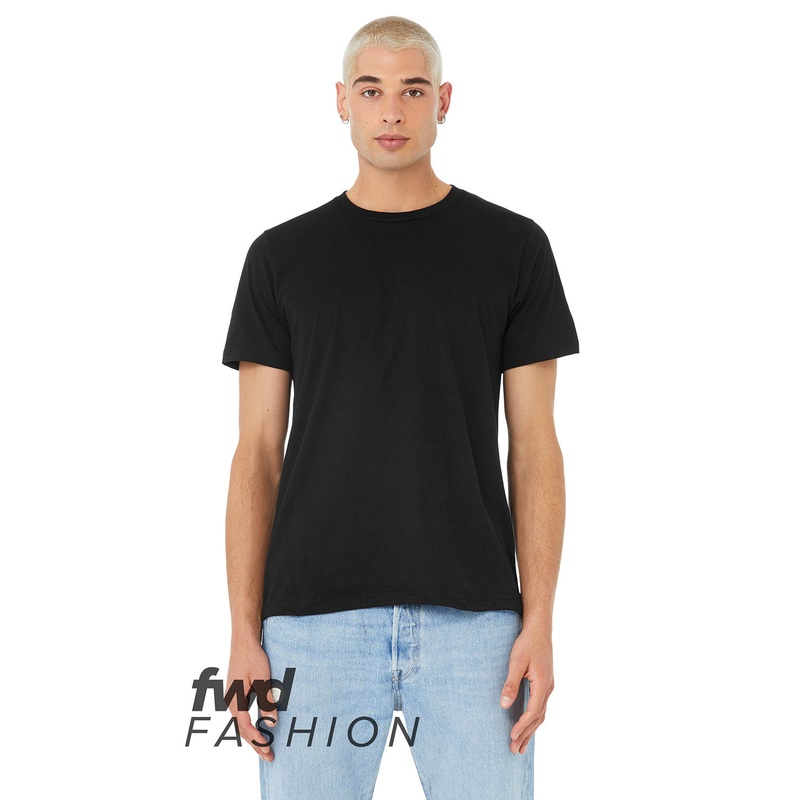 BELLA + CANVAS Unisex Recycled Organic T-Shirt DARK GREY HEATHER XS