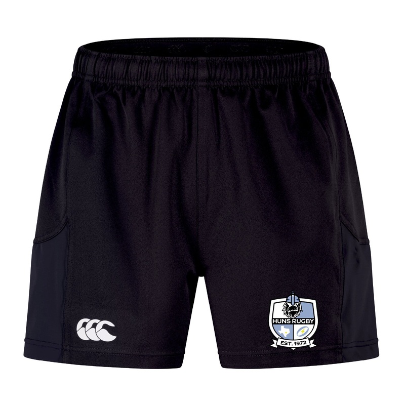 Austin Huns Rugby Advantage Short 2.0 by Canterbury 6 Black