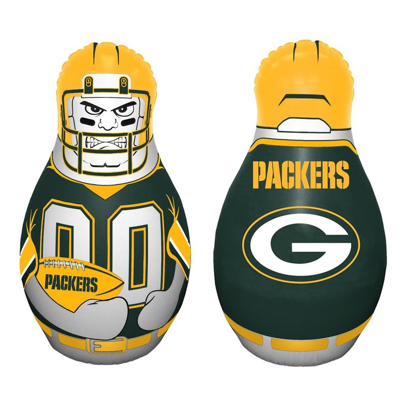 Fremont Die Green Bay Packers Tackle Buddy Punching Bag