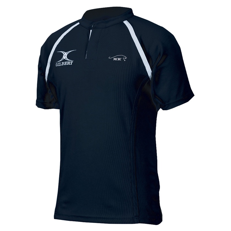 Middlebury Rugby Gilbert Xact II Jersey Dark Navy 2X-Small